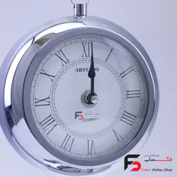 ساعت رومیزی فلزی آرتمیس 30260 نقره ای