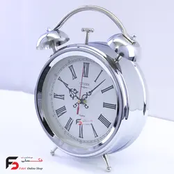 ساعت رومیزی فلزی سیتیزن نقره ای