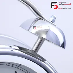 ساعت رومیزی فلزی سیتیزن نقره ای