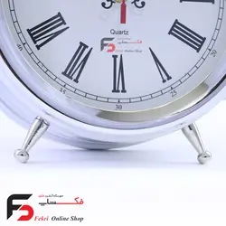 ساعت رومیزی فلزی سیتیزن نقره ای