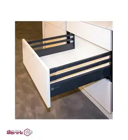 ریل بدنه دار دبل باکس بلند با دبل گالری مربعی عمق 50 فانتونی fantoni کد F-0B-010-01