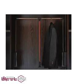 رگال با جک آسانسوری سری 5 رنگ موکا قرمز فرنچ استایل سایز 83 - 60 فانتونی fantoni کد F-0J-905-01