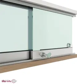 قرقره درب ریلی شیشه ای مپا mepa کد SCK12 - تاپ یراق