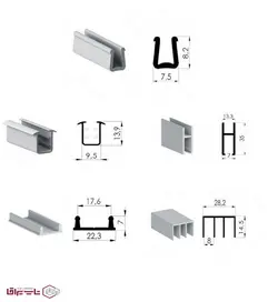 قرقره درب ریلی شیشه ای مپا mepa کد SCK12 - تاپ یراق