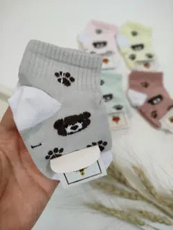 کد 1000(۳۹) جوراب خرسی رنگی