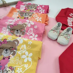 کد ۹۹6 بلوز شلوار خرس پولک دار