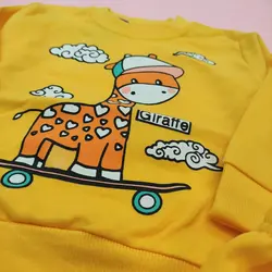 کد ۹۹۳ بلوز شلوار ‌‌زرافه کلاهدار