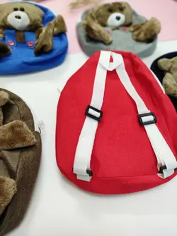 کد 6000 کیف کوله ای خرسی برجسته