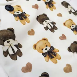 کد 1311 سرهمی پیش بندی تدی پاپیون دار نوزادی و کودک