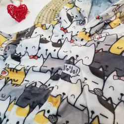 کد 1419 سرهمی مخمل گربه ای نوزادی