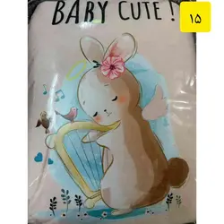 کد 1322 (15) سرویس خواب چهار تکه مخمل طرح خرگوش و چنگ نوزادی و کودک