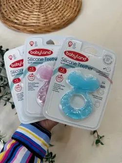 دندان گیر سیلیکون طرح ماهی ( بی بی لند 214 ) نوزادی و کودک کد 38005