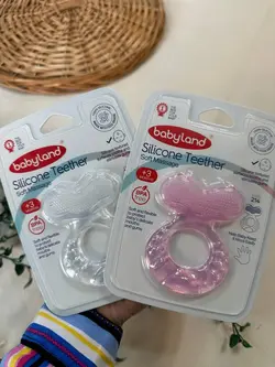 دندان گیر سیلیکون طرح ماهی ( بی بی لند 214 ) نوزادی و کودک کد 38005