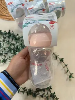 شیشه شیر PP نچرال ( بی بی لند 204 ) نوزادی و کودک کد 42001