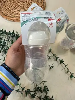 شیشه شیر PP نچرال ( بی بی لند 203 ) نوزادی و کودک کد 42002