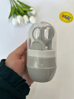 ست ناخن گیر تخم مرغی جعبه ای نوزادی و کودک کد 36004