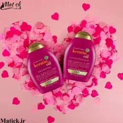 شامپو روغن کراتین او جی ایکس keratin oil shampoo ogx