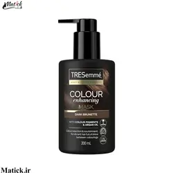 ماسک تقویت کننده رنگ مو قهوه ای تیره ترزمه Tresemme Dark Brunette
