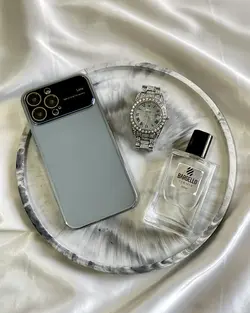 قاب استالیش شفاف ساده و مگسیف آیفون