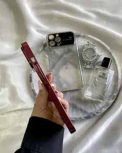 قاب استالیش شفاف ساده و مگسیف آیفون