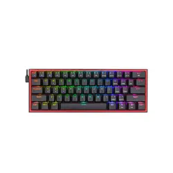 کیبورد ردراگون مدل Fizz K617 RGB Black