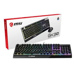 کیبورد و ماوس گیمینگ ام اس آی مدل MSI VIGOR GK30 COMBO Gaming Keyboard and Mouse