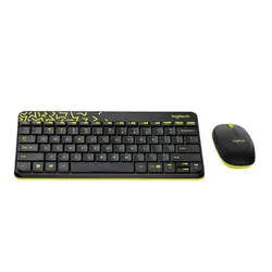 کیبورد و ماوس بی‌سیم لاجیتک مدل Logitech MK240 Wireless Keyboard and Mouse