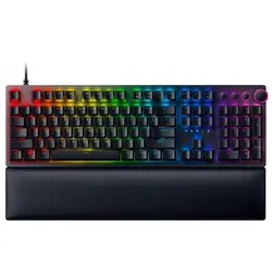 کیبورد مخصوص بازی ریزر مدل Huntsman V2 purple Switch