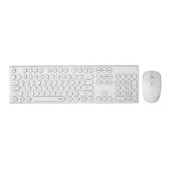کیبورد و ماوس بی سیم رپو مدل WHITE Rapoo X260S Wireless Mouse & Keyboard