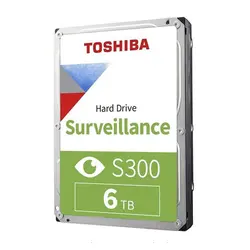 هارددیسک اینترنال توشیبا مدل s300 surveillanceظرفیت 6 ترابایت Toshiba S300 6TB Surveillance 3.5 SATA 6 Gb/s 7200 RPM 256MB Cache