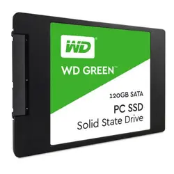 حافظه SSD وسترن دیجیتال مدل GREEN WDS120G1G0A ظرفیت 120 گیگابایت Western Digital HDD SSD WD Green 120GB