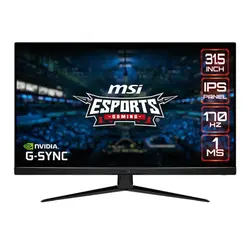 مانیتور گیمینگ ام اس آی مدل G321Q سایز 31.5 اینچ Msi G321Q 31.5 inch Gaming Monitor