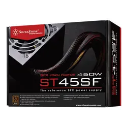 منبع تغذیه کامپیوتر سیلوراستون مدل SST-ST45SF Power: SilverStone ST45SF Bronze