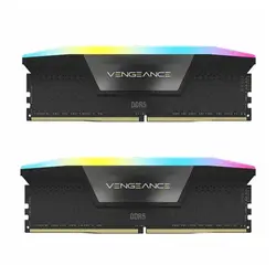 رم کامپیوتر Corsair Vengeance RGB DDR5 64GB Dual 5600MHz CL40 Ram Corsair 64GB