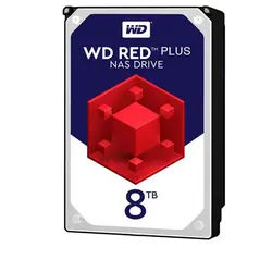 هارددیسک اینترنال وسترن دیجیتال سری رد پلاس مدل WD80EFBX ظرفیت 8 ترابایت Western Digital WD80EFBX Red Plus 8TB 3.5