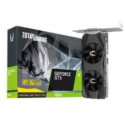 کارت گرافیک زوتک مدل GAMING GeForce GTX 1650 AMP Core GDDR6 حافظه 4 گیگابایت ZOTAC GAMING GeForce GTX 1650 4GB Graphics Cards