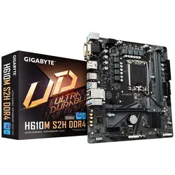 Gigabyte H610M S2H DDR4 LGA 1700 Motherboard  مادربرد گیگابایت مدل GIGABYTE H610M S2H DDR4