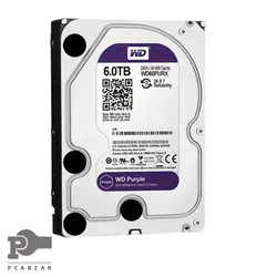 هارد اینترنال وسترن دیجیتال WD60PURX Purple 6TB Internal Hard Drive