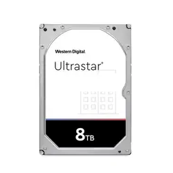 هارد دیسک اینترنال وسترن دیجیتال مدل Ultrastar 0b36404 ظرفیت 8 ترابایت