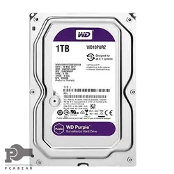 هارددیسک اینترنال وسترن دیجیتال سری Purple wd10purz ظرفیت 1 ترابایت