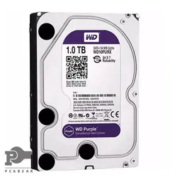 هارددیسک اینترنال وسترن دیجیتال سری Purple wd10purz ظرفیت 1 ترابایت