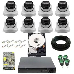 پکیج اقتصادی 8کانال روبیکس دوربین های دام