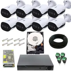 سیستم امنیتی 5 مگاپیکسل روبیکس | مدل 6110 – 8 کانال