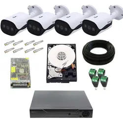 سیستم امنیتی 5 مگاپیکسل روبیکس | مدل 6110 - 4 کانال