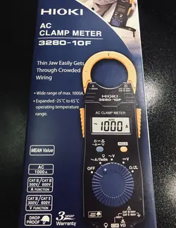 کلمپ آمپرمتر  3280/10F