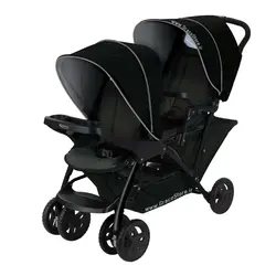 کالسکه دوقلو گراکو مدل Stadium Duo Black Grey | گراکو استور