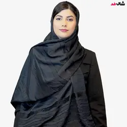 شال نخی دستک مخمل طرح فیکو (404674)