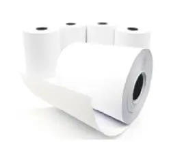 کاغذ مخصوص پرینتر حرارتی دلتا هانسول چاپ آبی مدل 80mm بسته 50 عددی