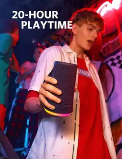 اسپیکر بلوتوثی انکر +Soundcore Flare -مدل A3162