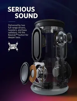 اسپیکر بلوتوثی انکر +Soundcore Flare -مدل A3162